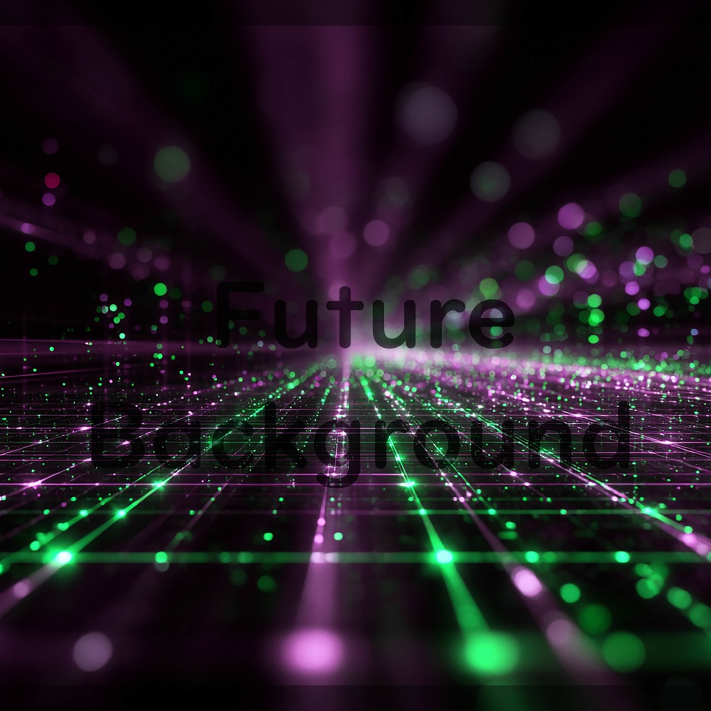 01_光粒子グリッド拡張空間背景|デジタルホライズンデザイン(8色セット)