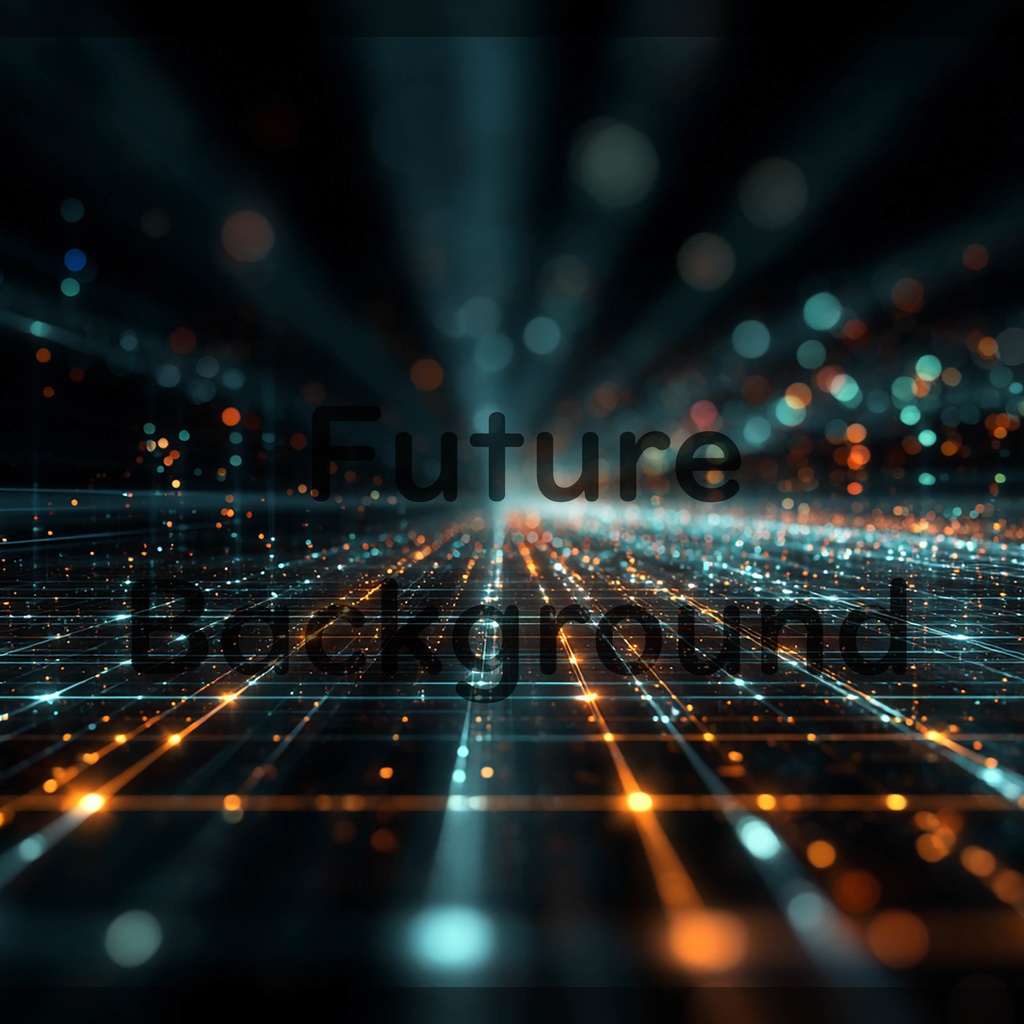 01_光粒子グリッド拡張空間背景|デジタルホライズンデザイン(8色セット)