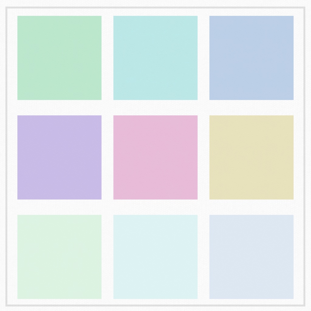 ソフトパステルペーパーテクスチャ背景素材|12色セット・デジタル&印刷対応