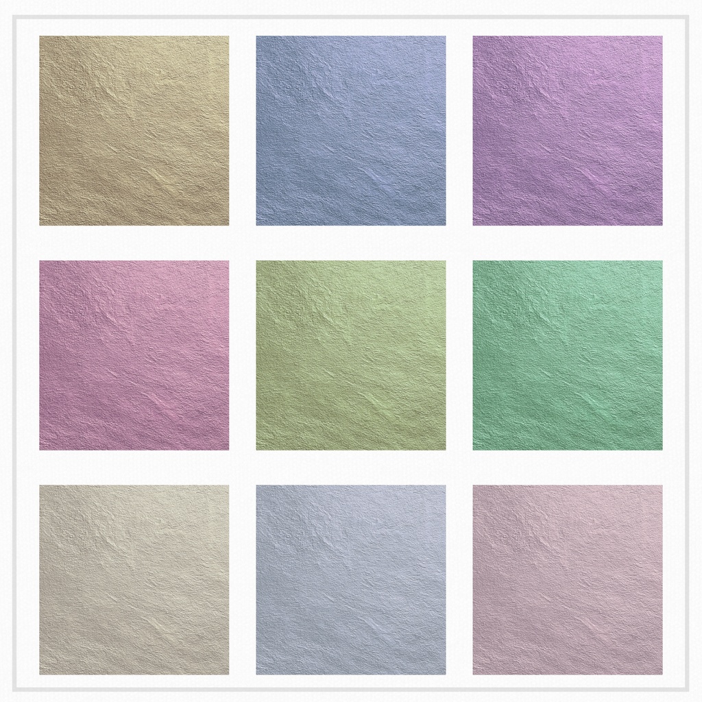 01_ナチュラルパステルペーパーテクスチャ背景素材|48色セット・デジタル&印刷対応