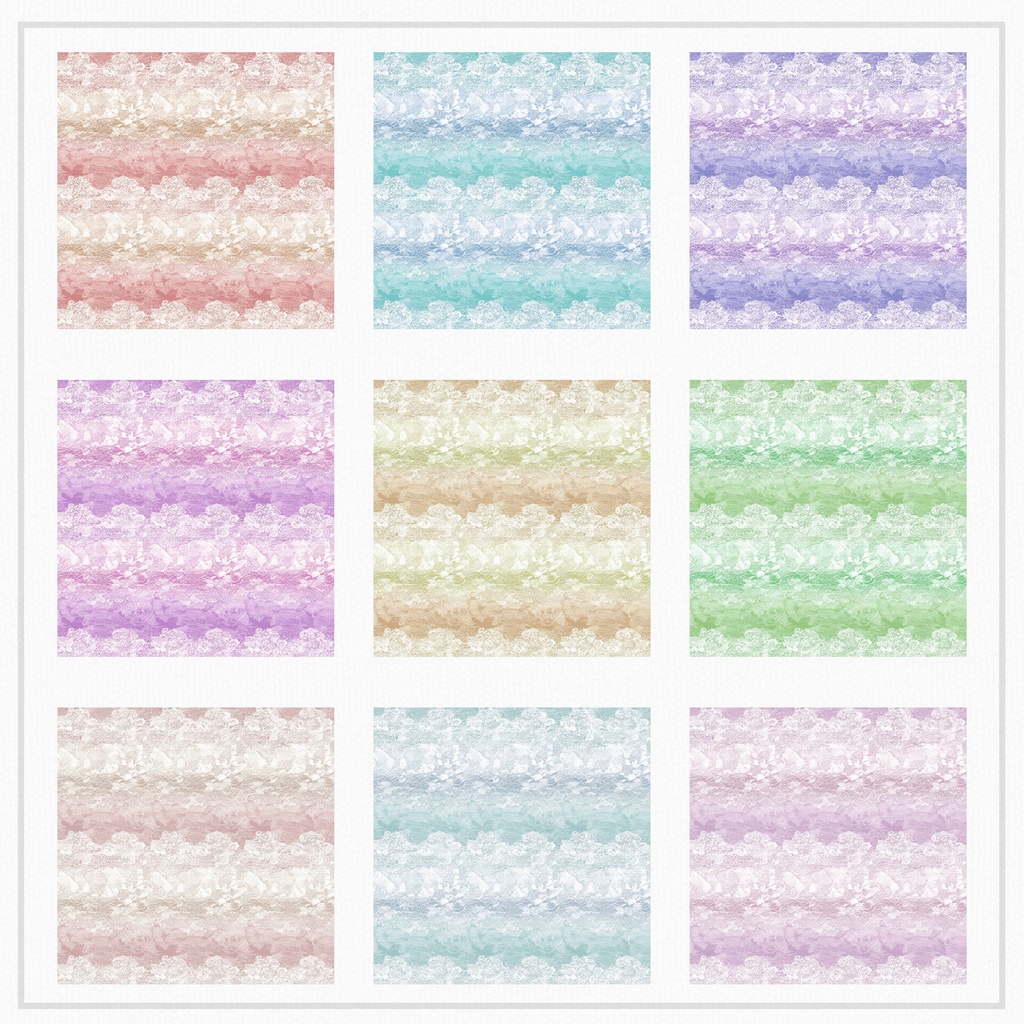 01_レーステクスチャ背景素材|12色セット・デジタル&印刷対応