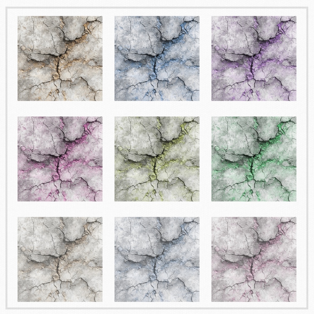 03_コンクリートテクスチャ背景素材|12色セット・デジタル&印刷対応