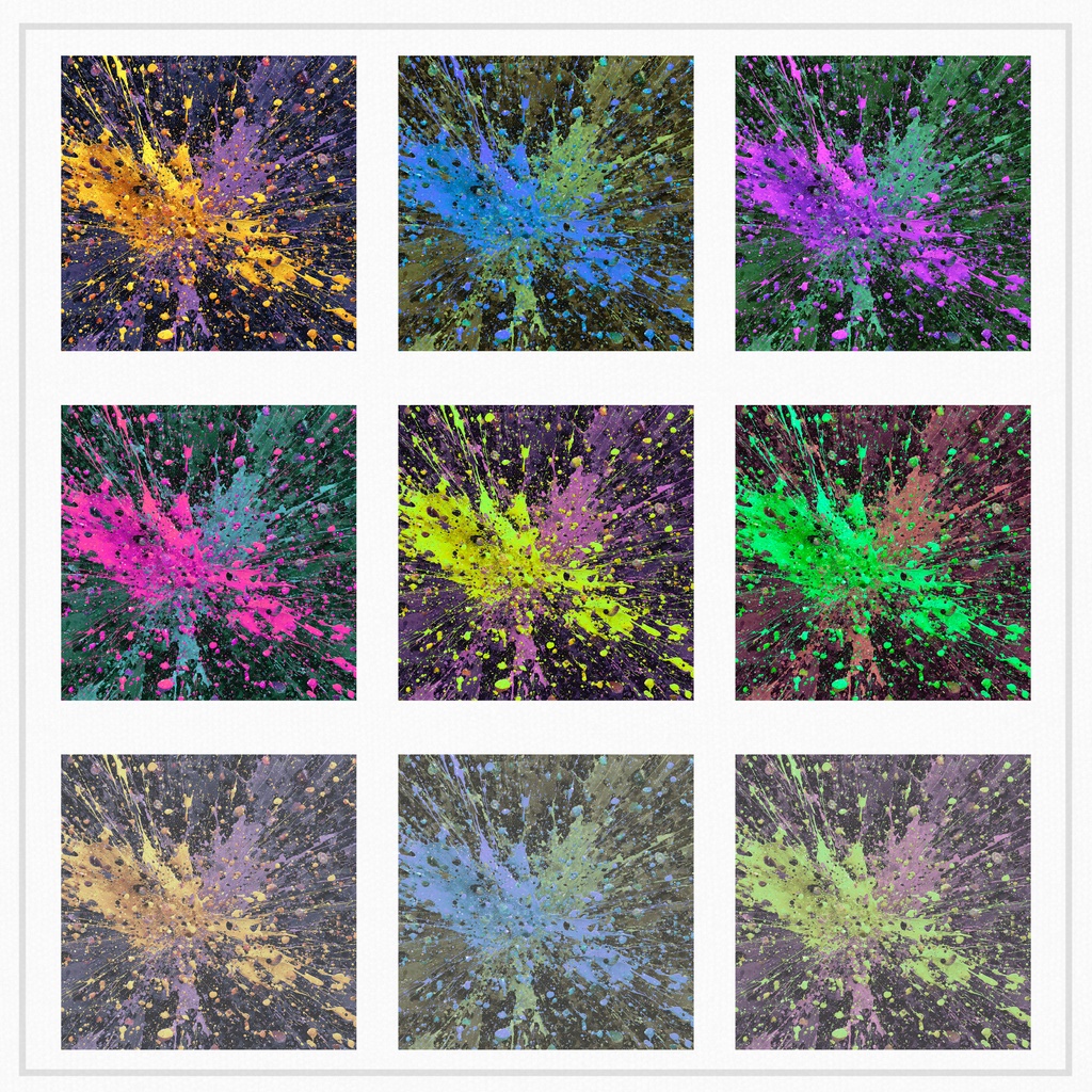 02_ペイントスプラッシュテクスチャ背景素材|12色セット・デジタル&印刷対応