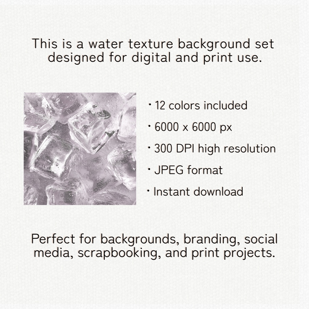 03_ウォーターテクスチャ背景素材|12色セット・デジタル&印刷対応