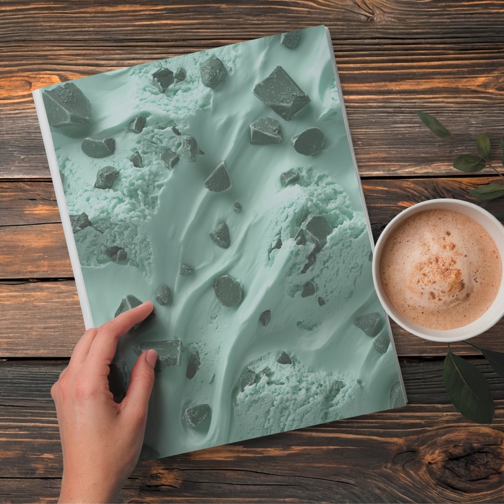 01_アイスクリームテクスチャ背景素材|12色セット・デジタル&印刷対応