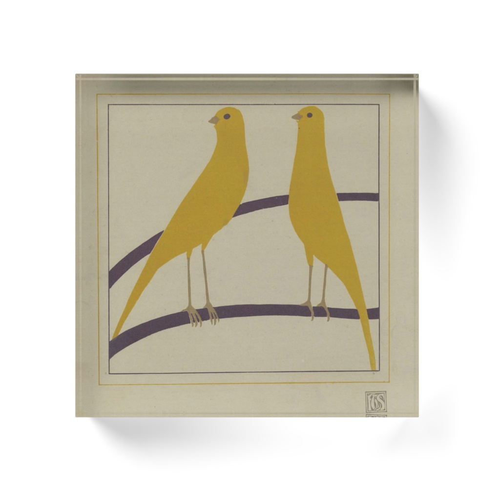 杉浦非水|カナリア