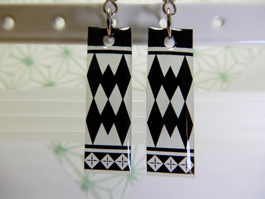 プレート 東京卍リベンジャーズ 龍宮寺堅イメージピアス イヤリング(ハンドメイド)