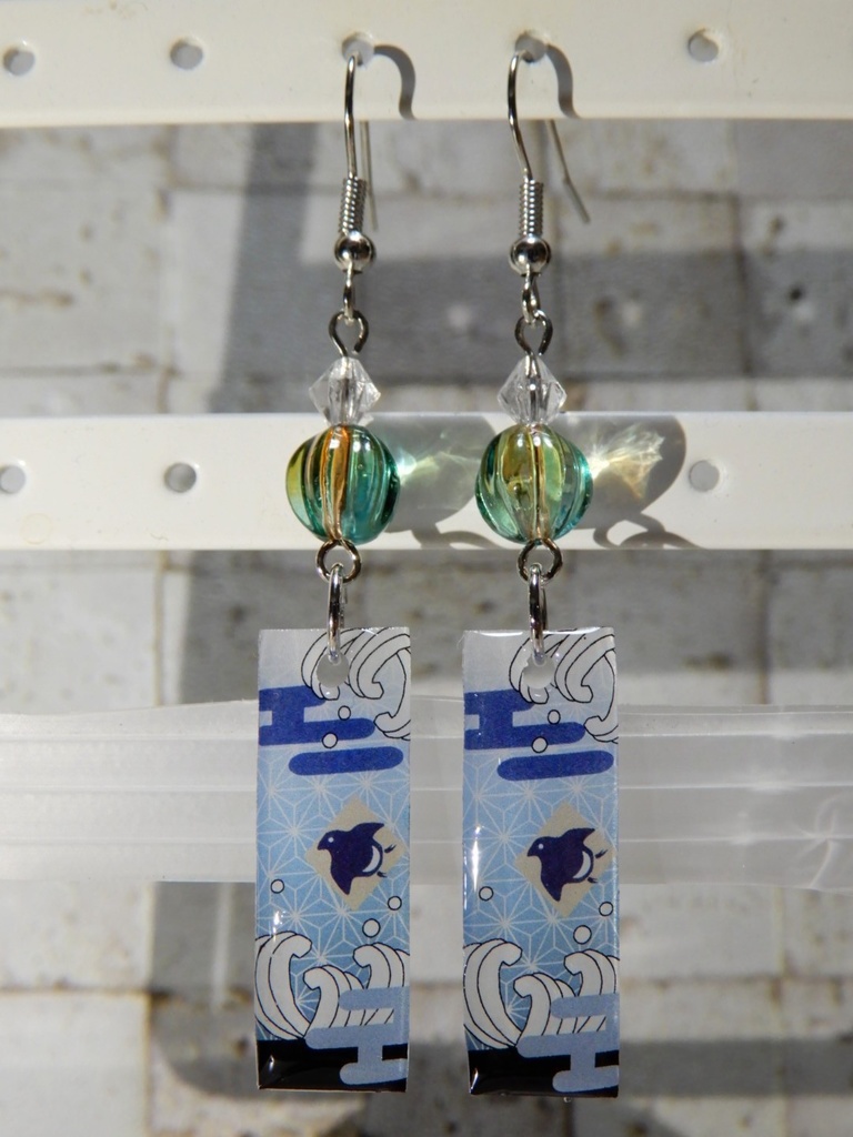 兵庫水軍 イメージピアス(ハンドメイド)