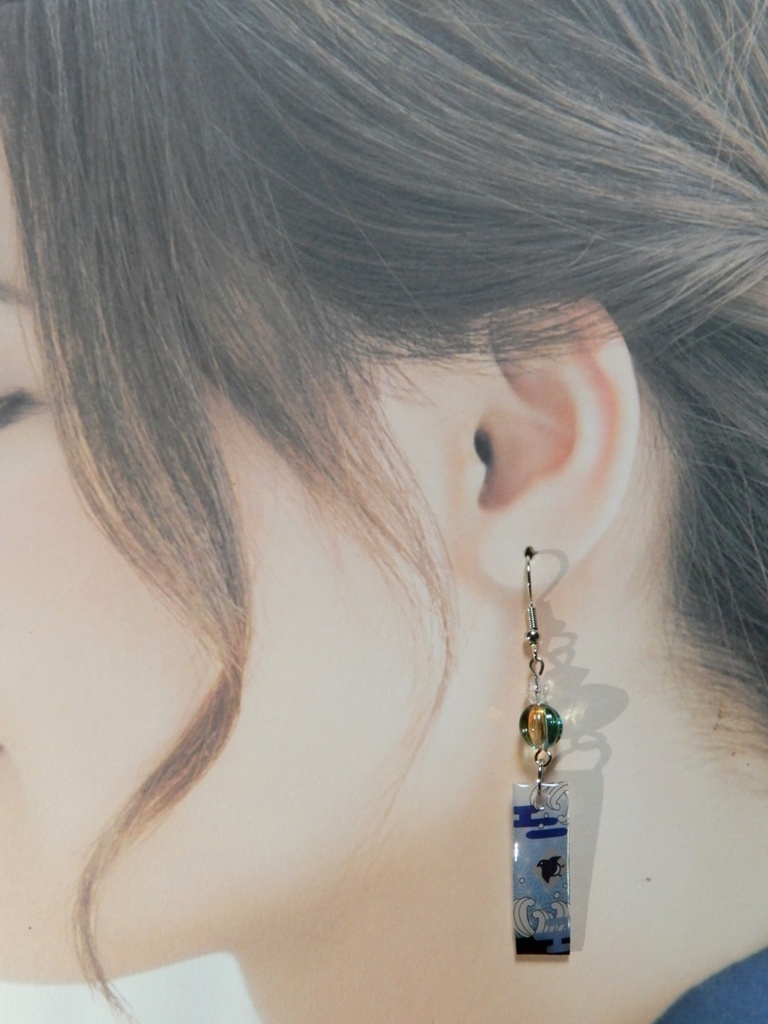 兵庫水軍 イメージピアス(ハンドメイド)