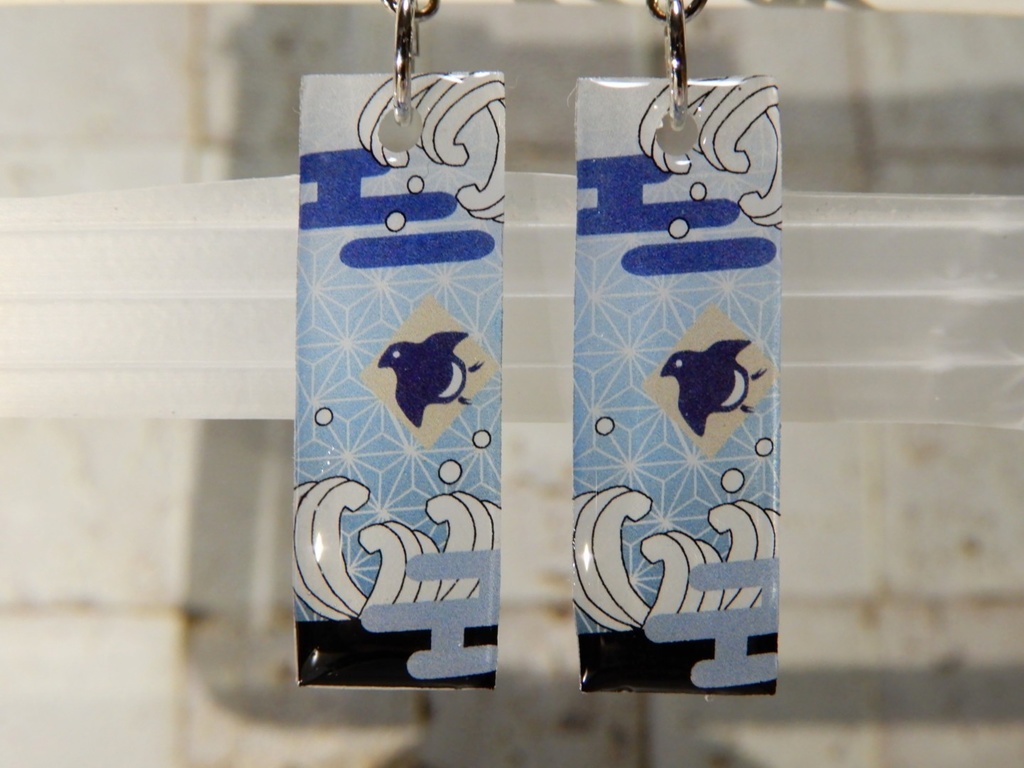 兵庫水軍 イメージピアス(ハンドメイド)