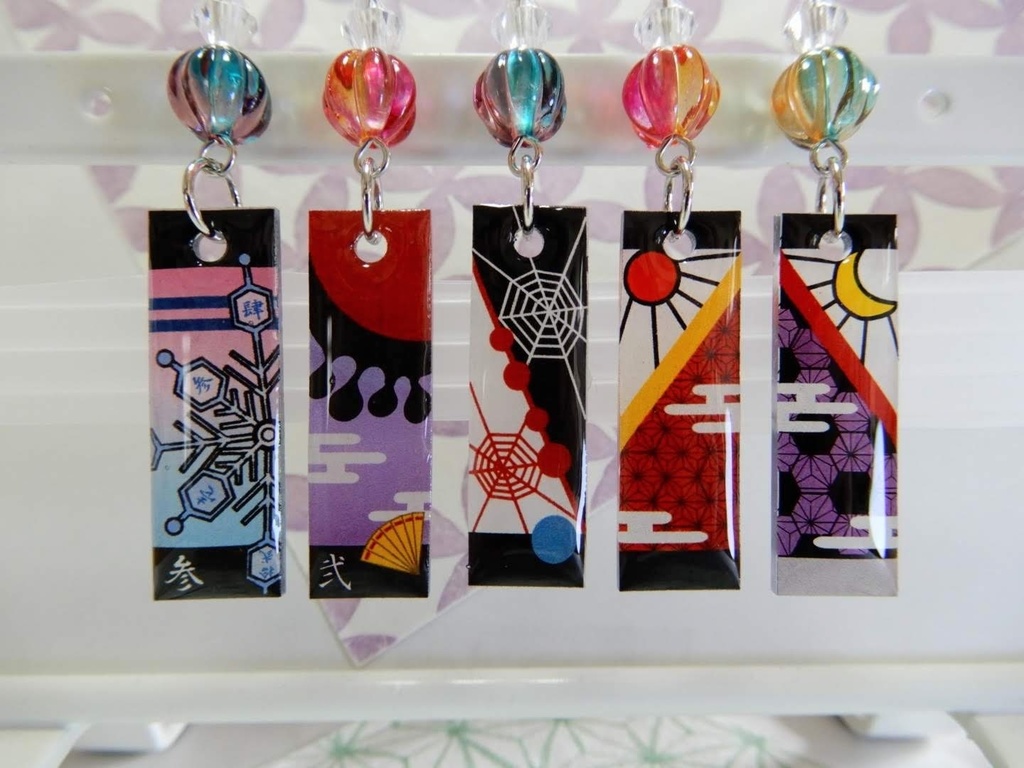 和風 和柄 ピアス イヤリング(ハンドメイド)