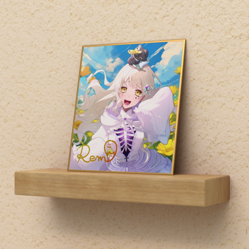 サイン入り記念色紙