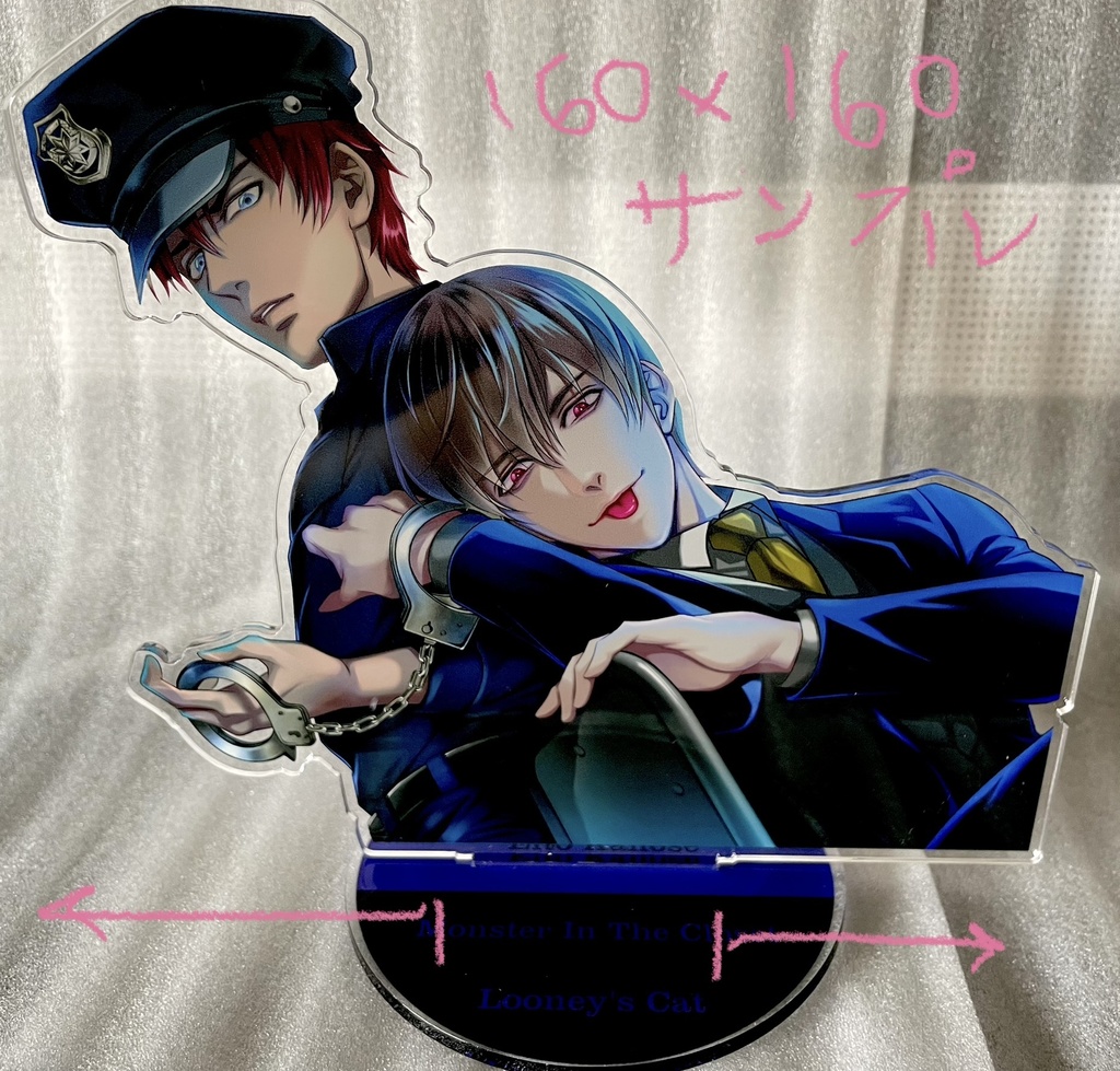 MONSTER IN THE CLOSET 2 ジャケットイラスト アクリルフィギュア(市原聖・鹿ノ瀬瑛斗)