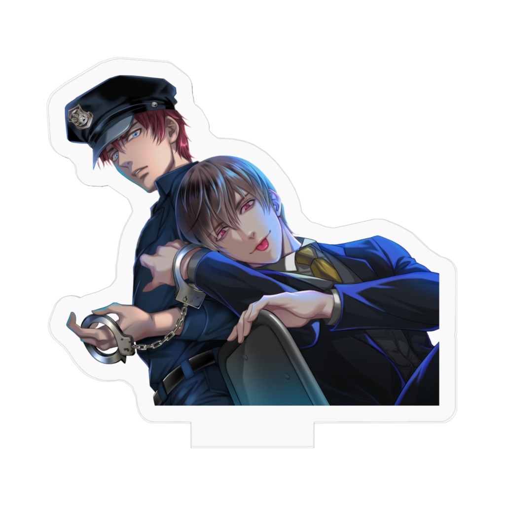 MONSTER IN THE CLOSET 2 ジャケットイラスト アクリルフィギュア(市原聖・鹿ノ瀬瑛斗)