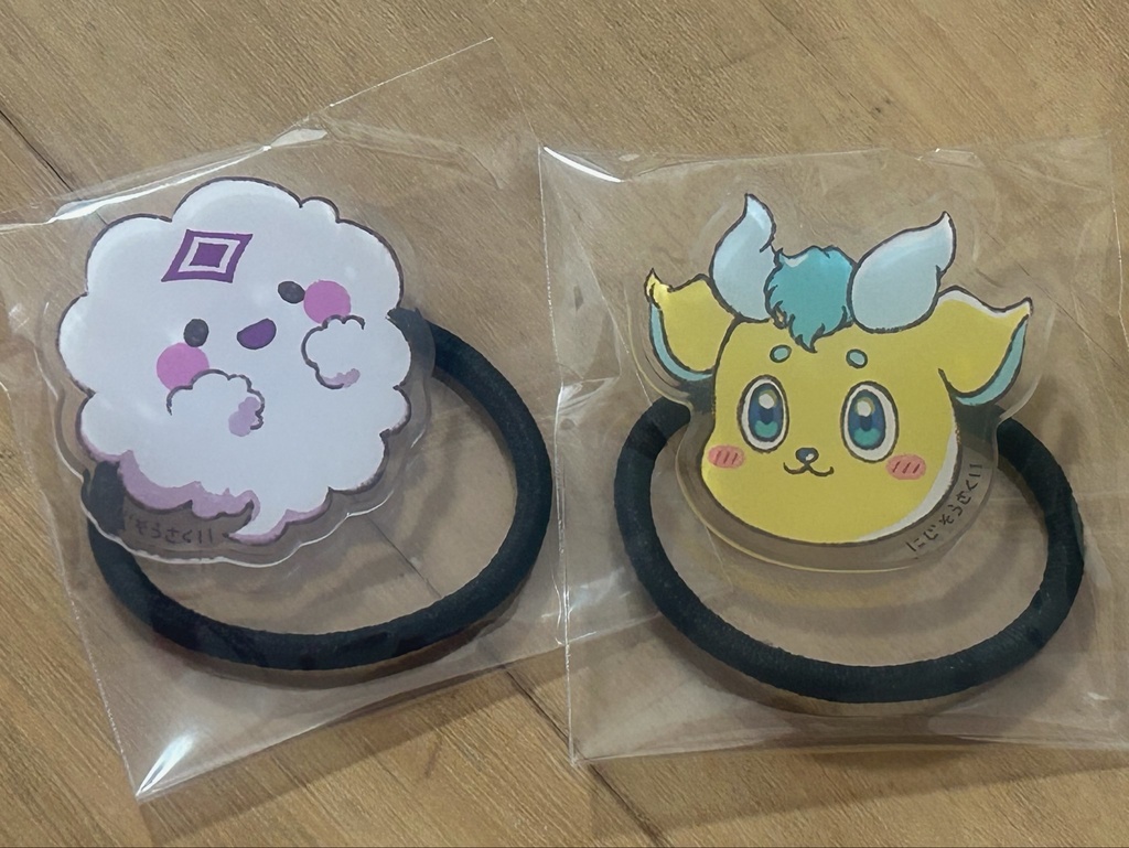 アクリルヘアゴム