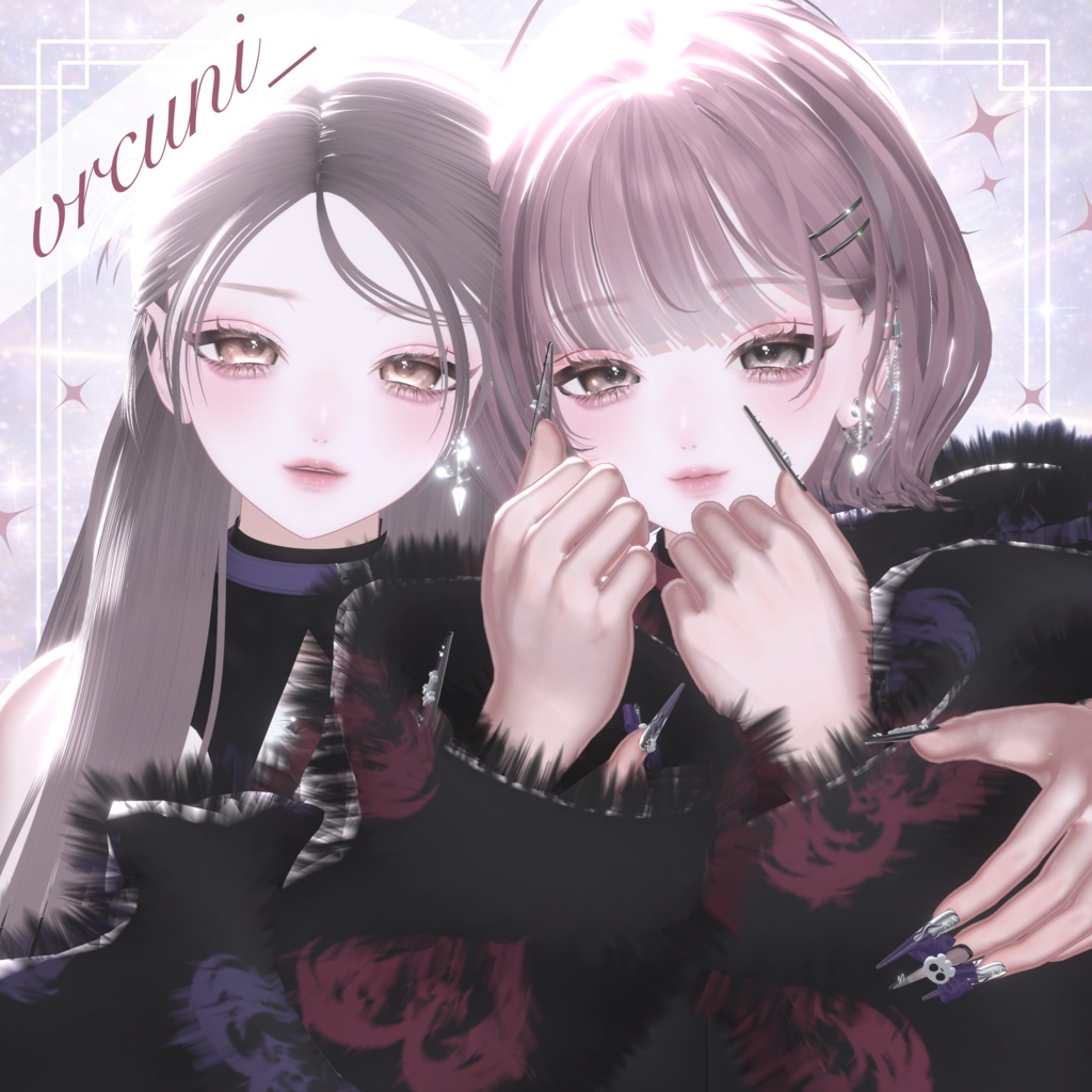 VRCポーズ 10set (31Animation) Idol Pair Pose Vol.1