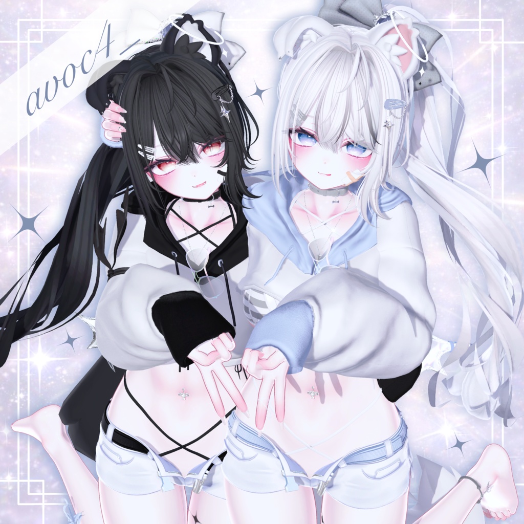 VRCポーズ 10set (31Animation) Idol Pair Pose Vol.1