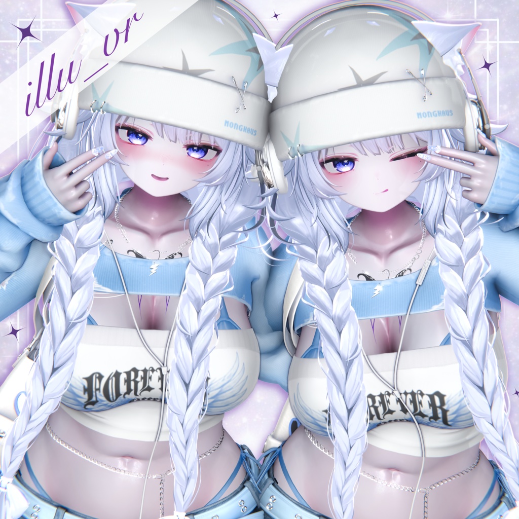 VRCポーズ 10set (31Animation) Idol Pair Pose Vol.1