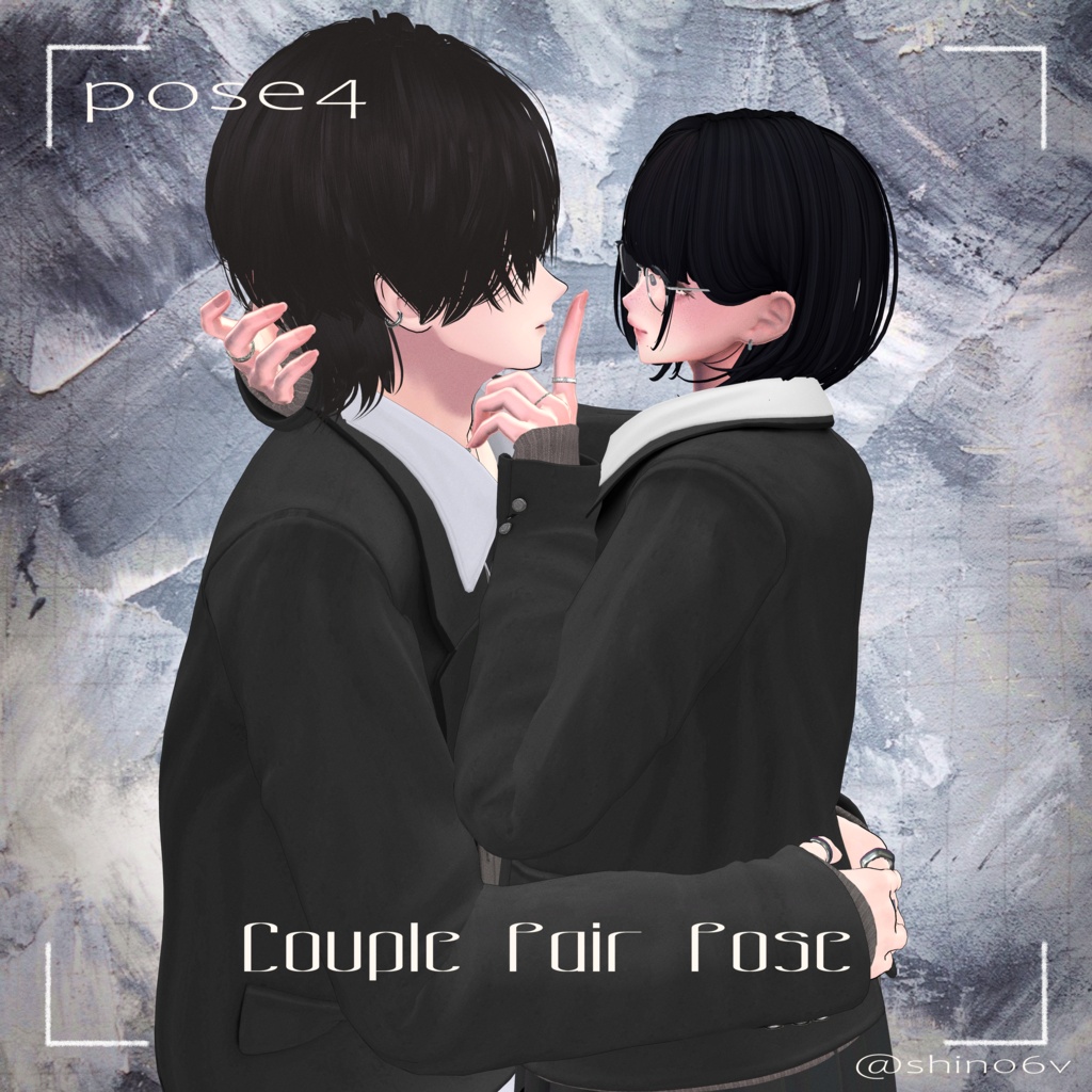 ‼️SALE‼️VRCポーズ15set (20Animation) Couple Pair Pose Vol.1