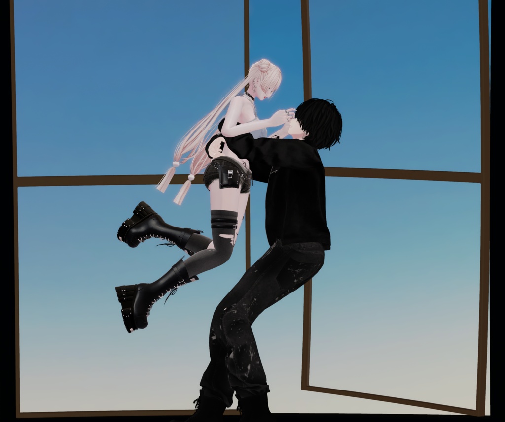 ‼️SALE‼️VRCポーズ15set (20Animation) Couple Pair Pose Vol.1