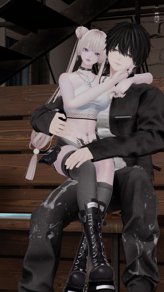 ‼️SALE‼️VRCポーズ15set (20Animation) Couple Pair Pose Vol.1