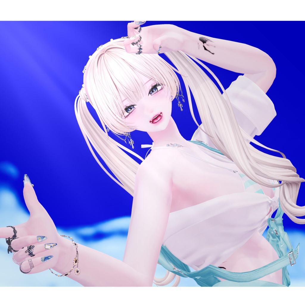 VRCポーズ 25set (50Animation) Summer Pose Vol.1