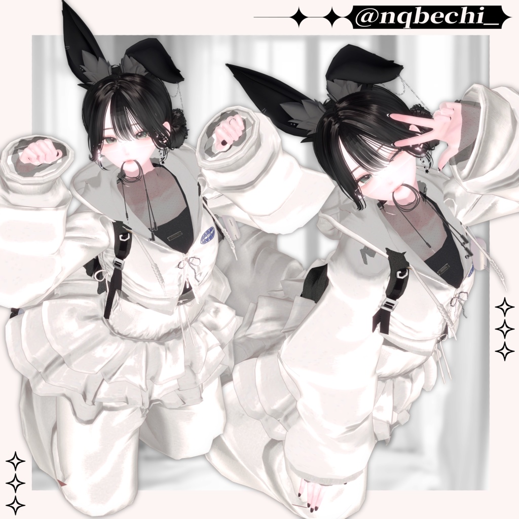 ✅シルバーウィークセール✅VRCポーズ Girls Pose Vol.1.2 Set