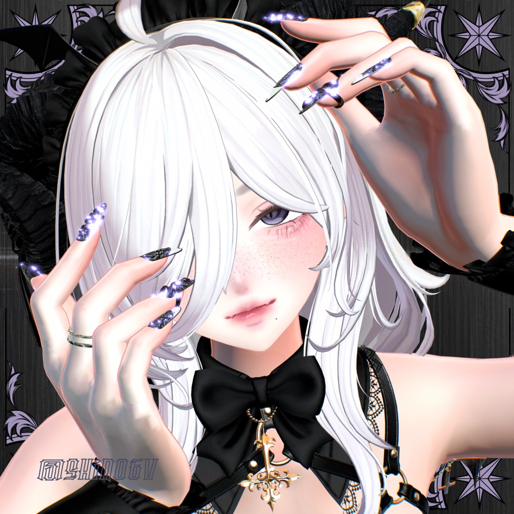 ‼️発売記念セール‼️VRCポーズ 70Animation Nail Pose Vol.1