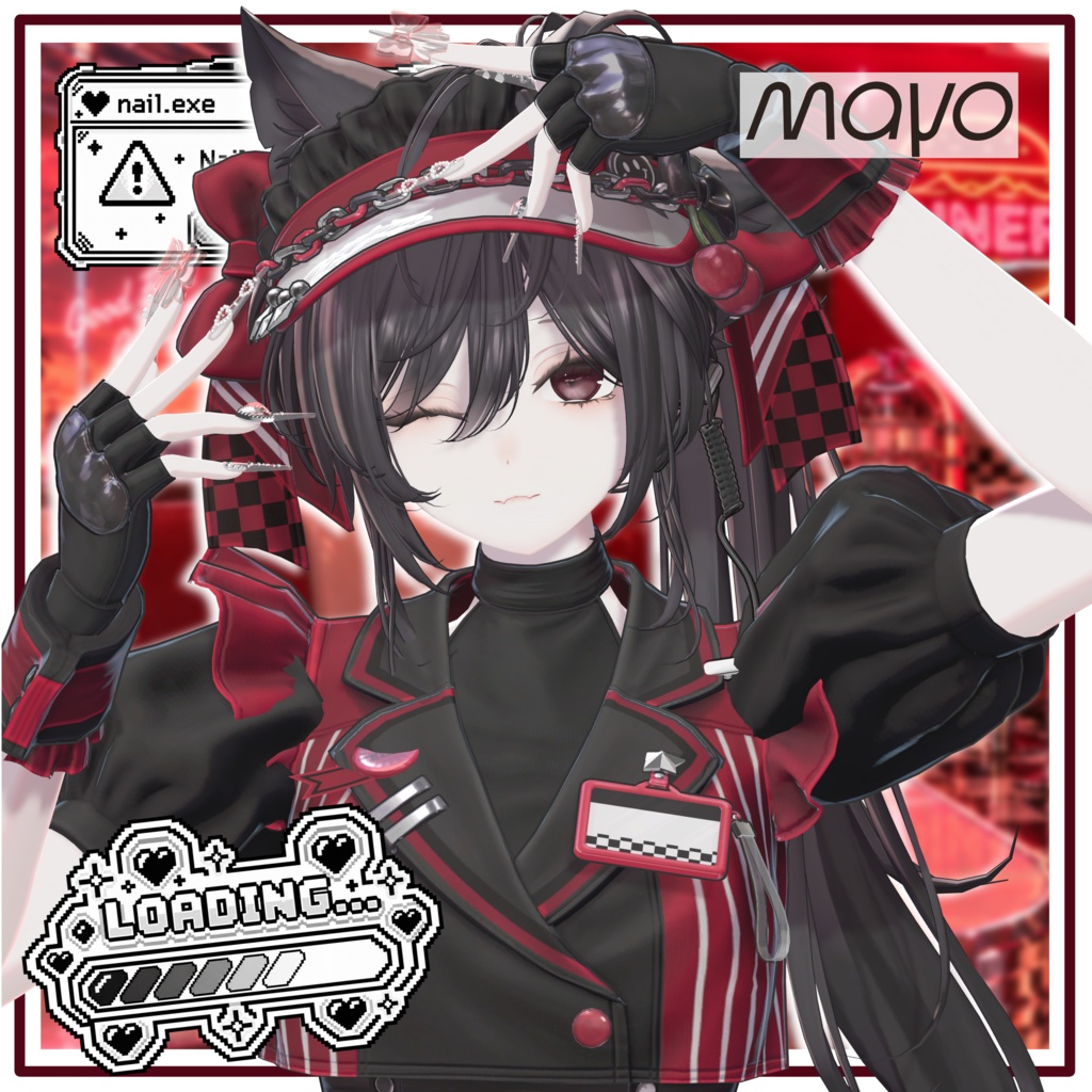 ‼️発売記念セール‼️VRCポーズ 70Animation Nail Pose Vol.1