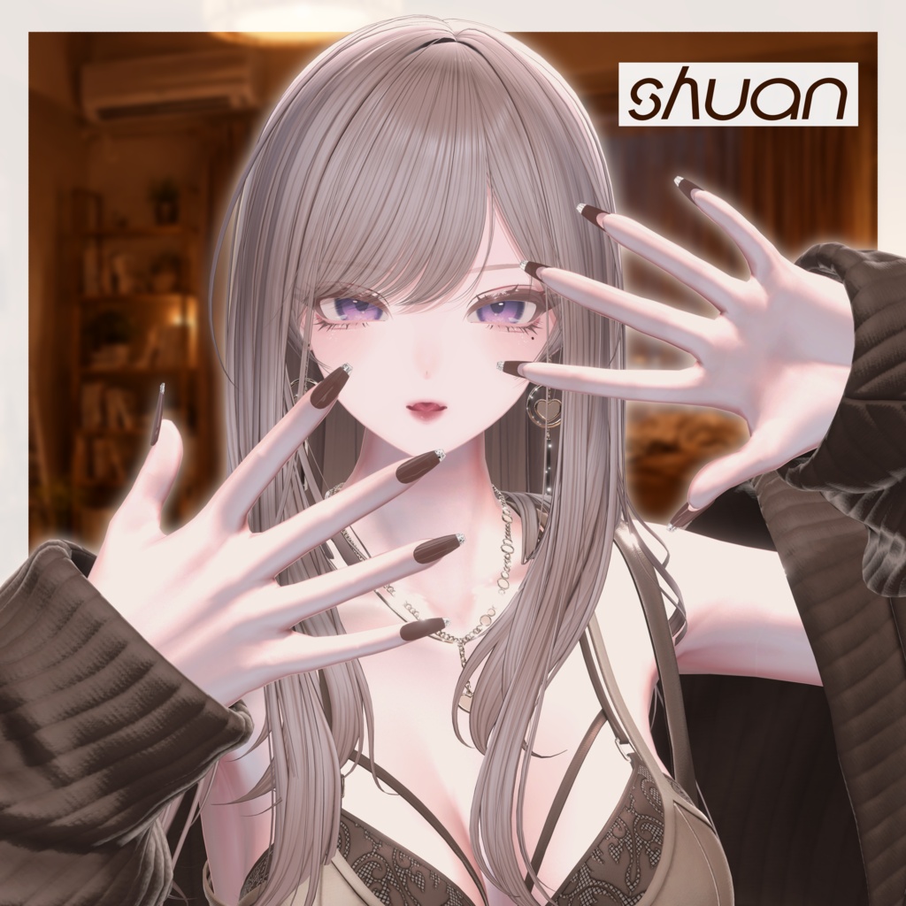 ‼️発売記念セール‼️VRCポーズ 70Animation Nail Pose Vol.1