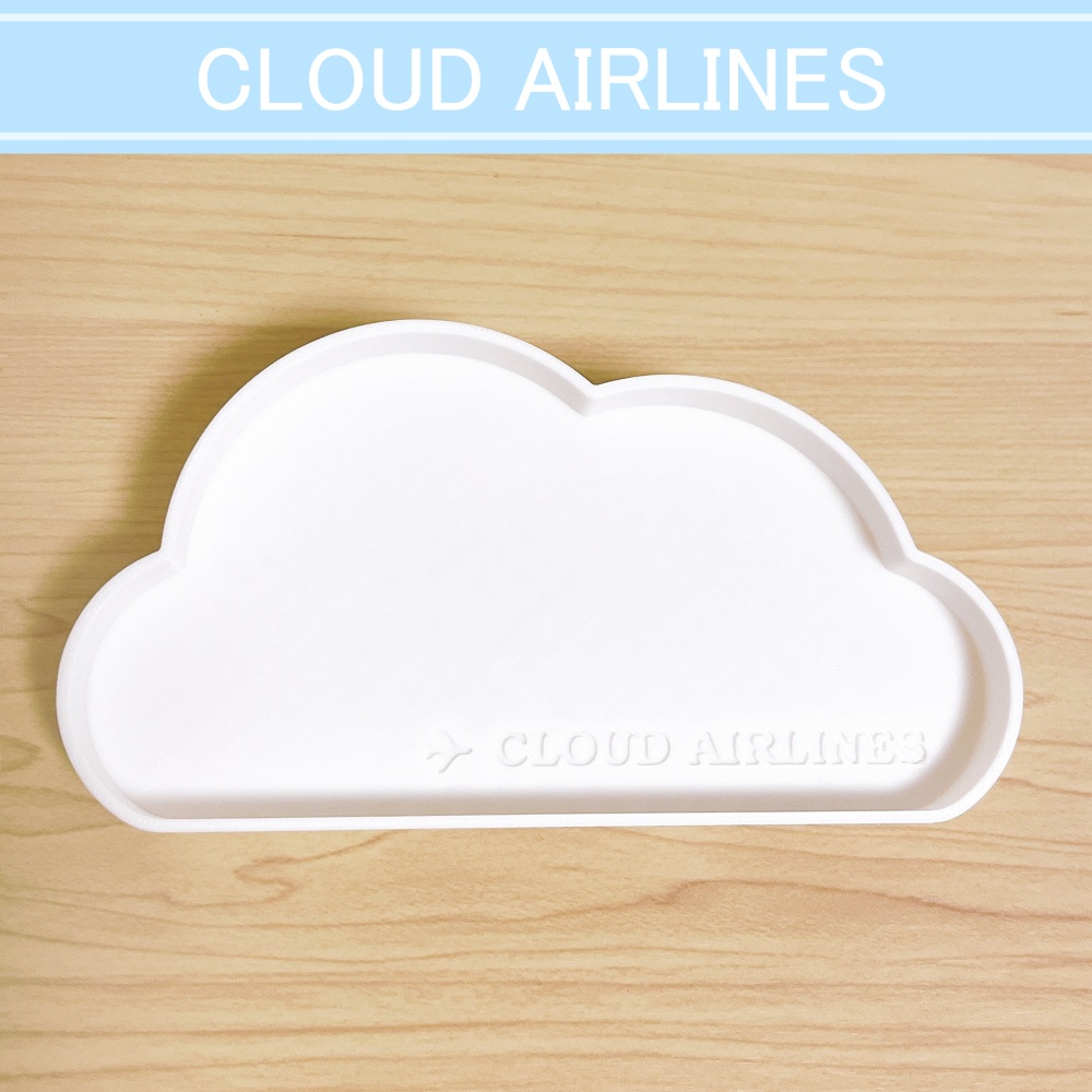 鵜飼派イメージ　雲型トレイ【刀剣乱舞】