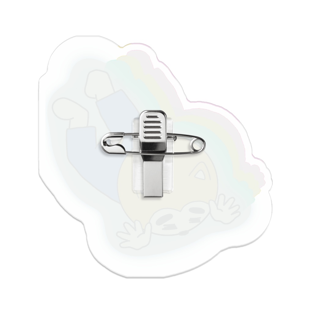 アクリルバッジ 7cm - 【ずっこけあーまん】