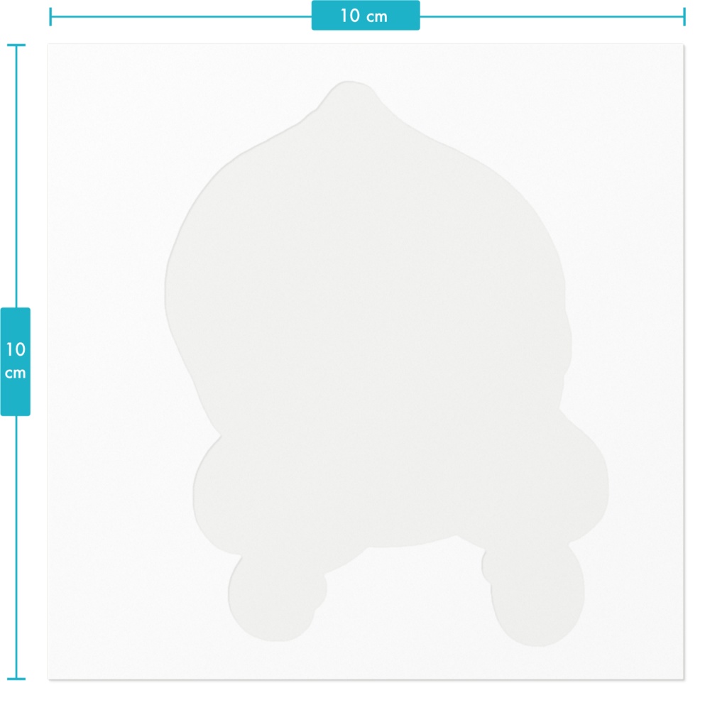 ステッカー 10cm - 【お尻吊られあーまん】