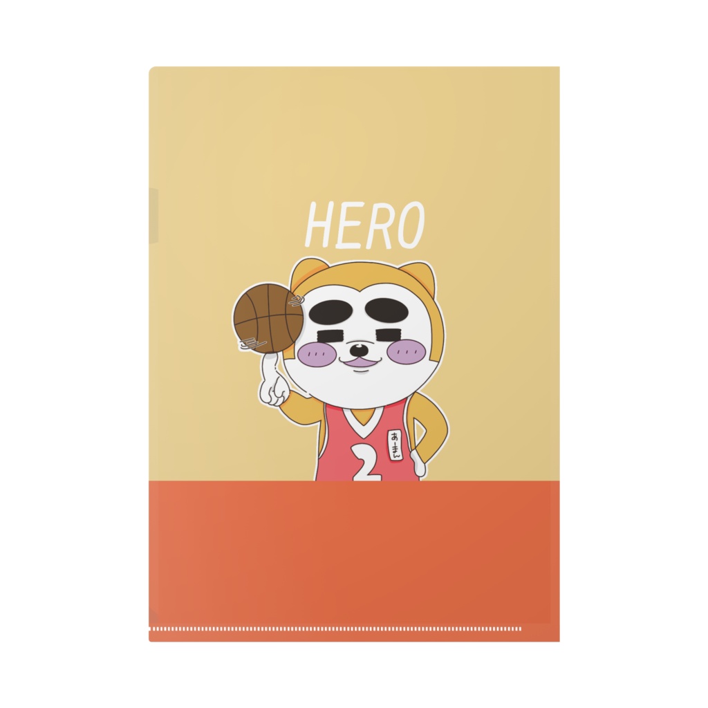 クリアファイル A4 - 【たぷたぷバスケあーまん】