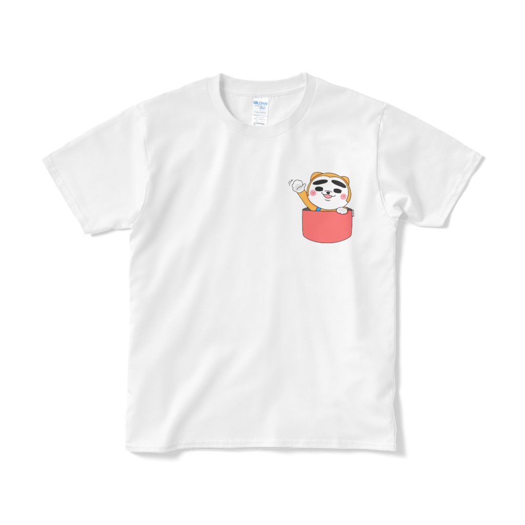 Tシャツ - ポケットTシャツ風あーまん - あーまん@秋田県非公認ヒーロー - BOOTH