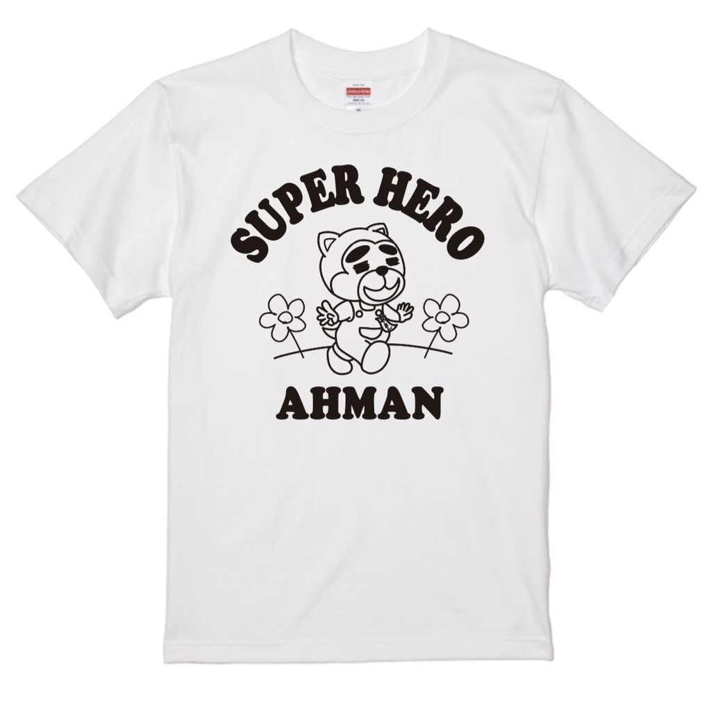 Tシャツ 【SUPER HERO AHMAN】