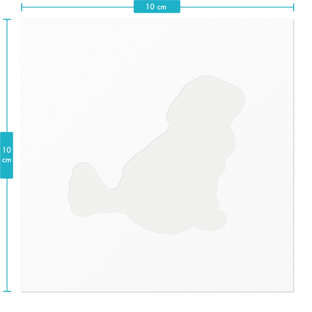 ももちゃんステッカー(冬ver)