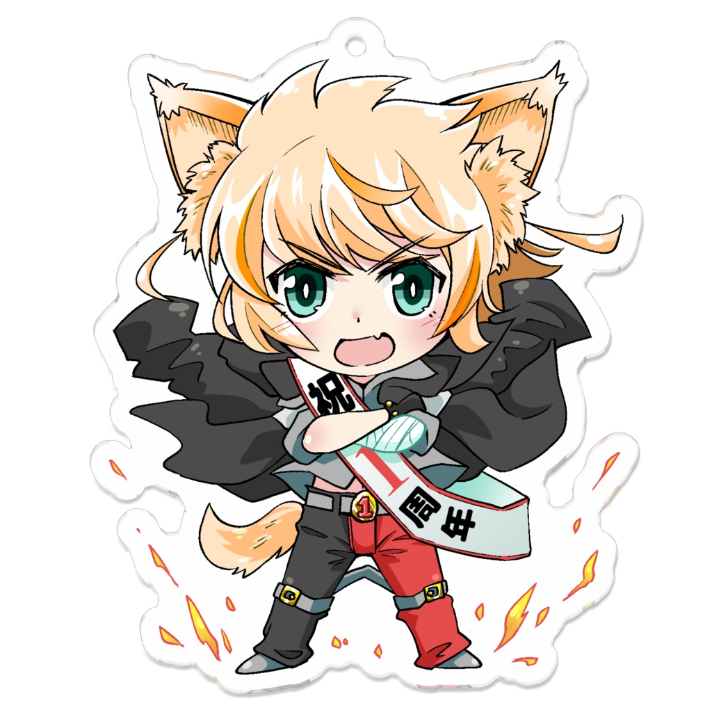 鏑木こまち1周年アクリルキーホルダー