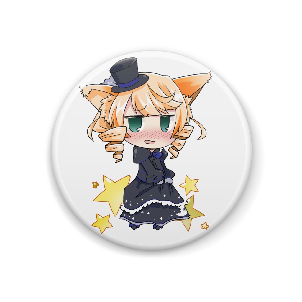 【10/19まで期間限定再販】鏑木こまち女装カンバッジ