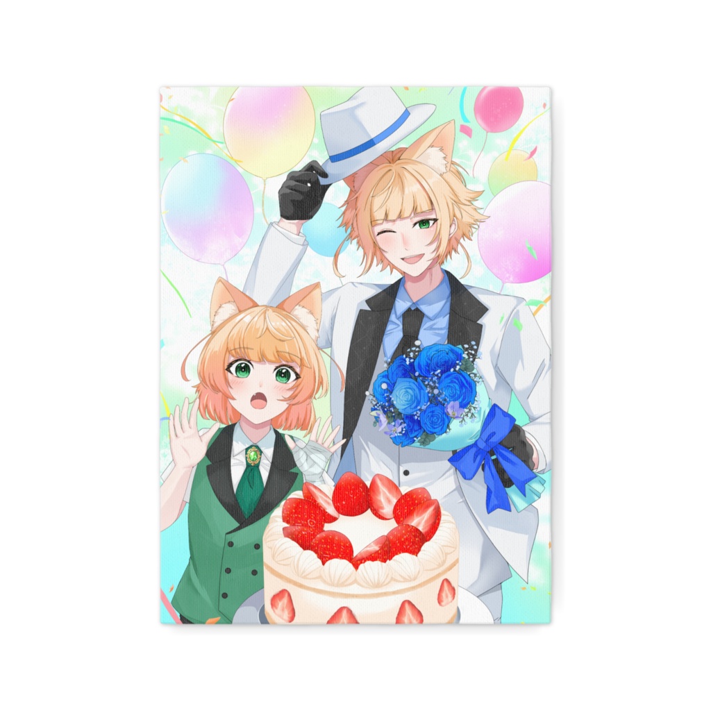 NEW!【10/19まで期間限定】鏑木こまち5周年記念キャンバスボード