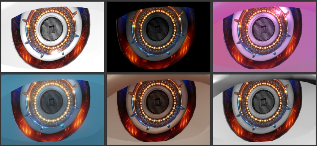 CyberDigital Eye Shader Set