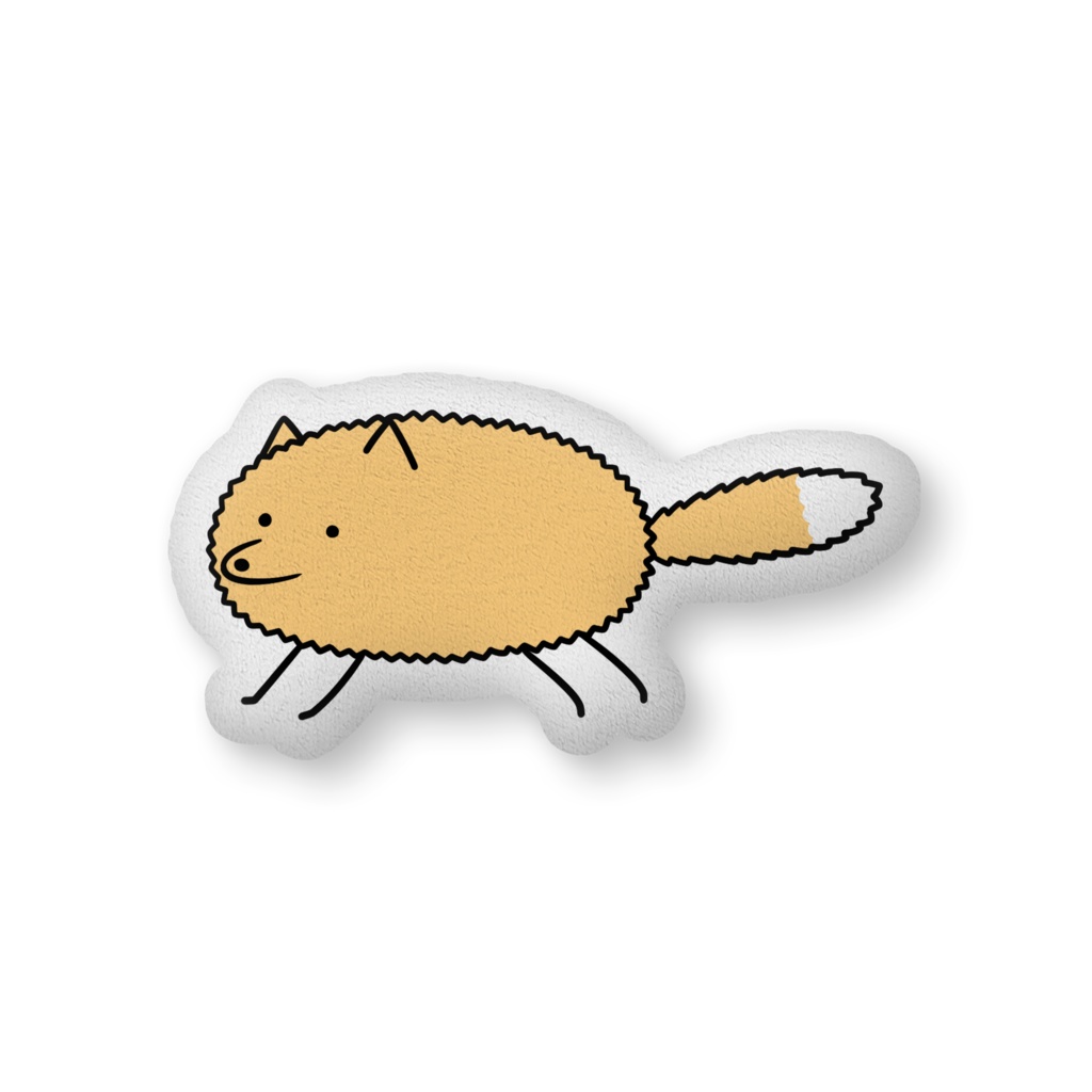狐ふかふかクッション