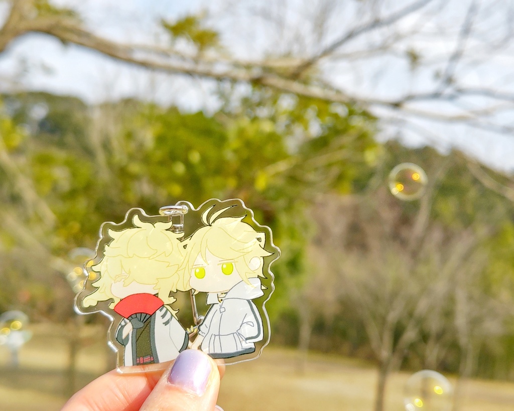 仲良しじじまごアクキー