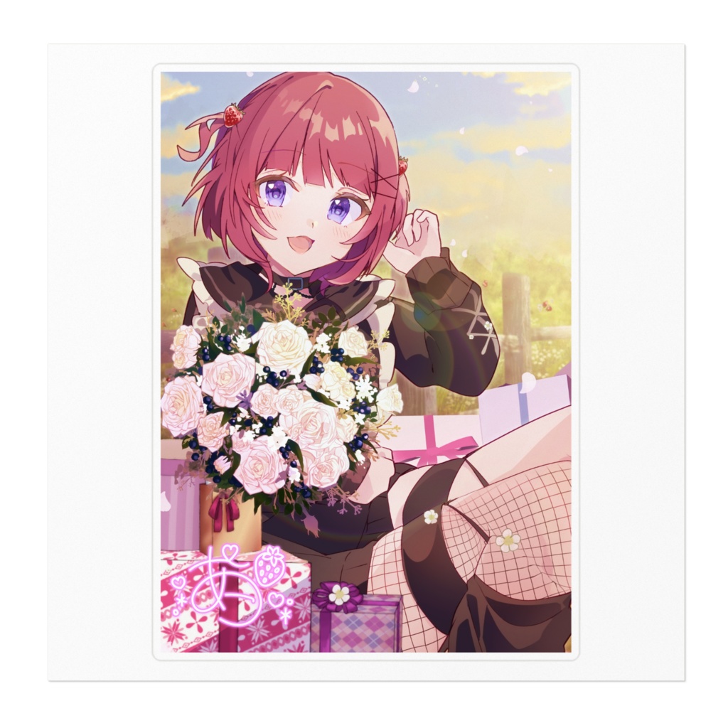 1stアニバーサリー 記念ステッカー