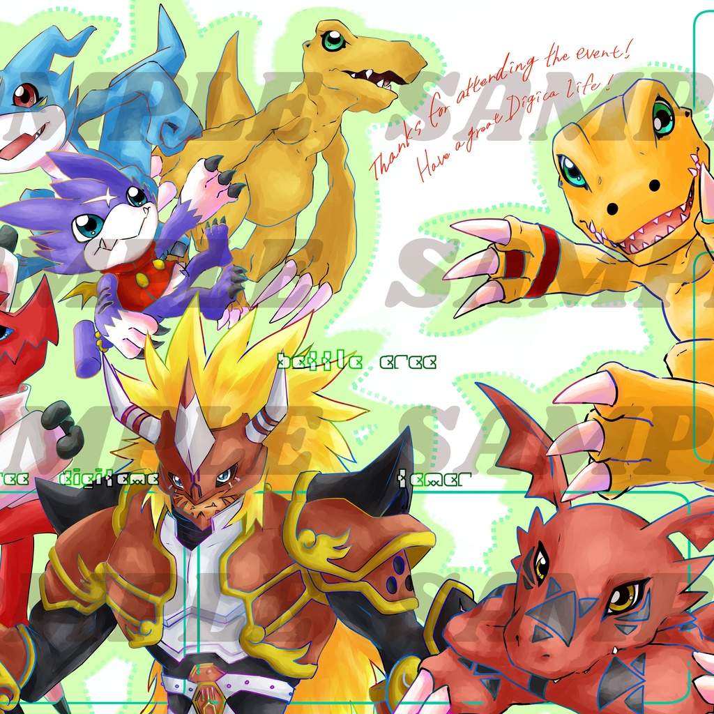 デジカ用プレイシート・PC/モバイル壁紙