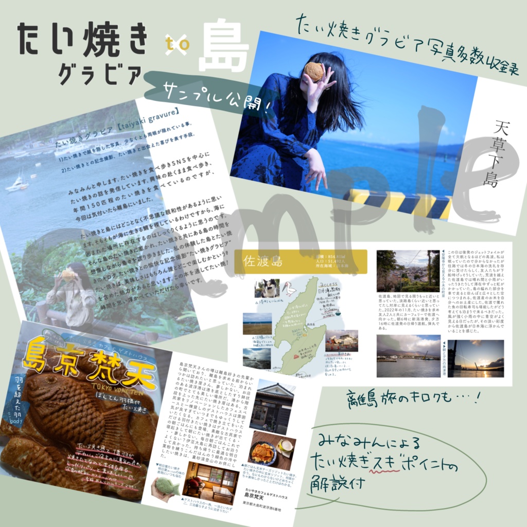 たい焼きグラビア×島