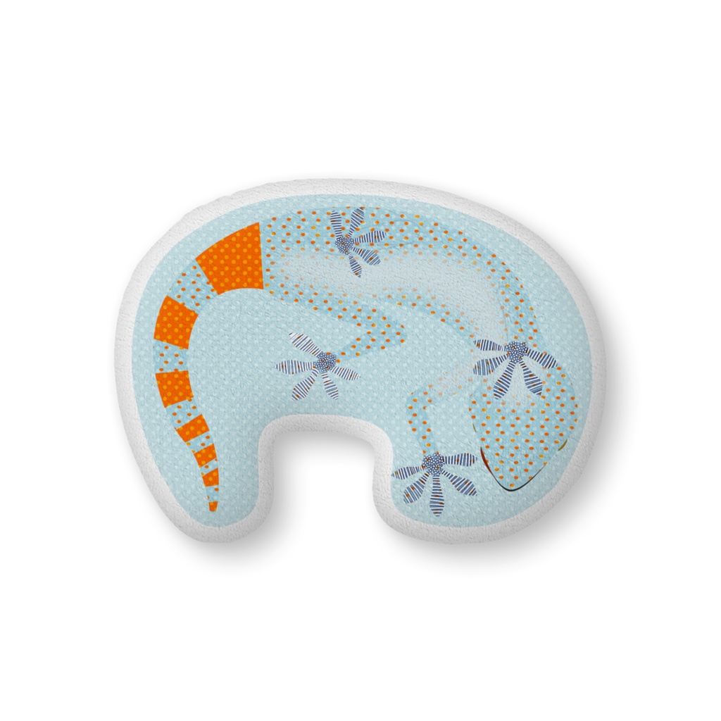 トッケイヤモリの巨大クッション