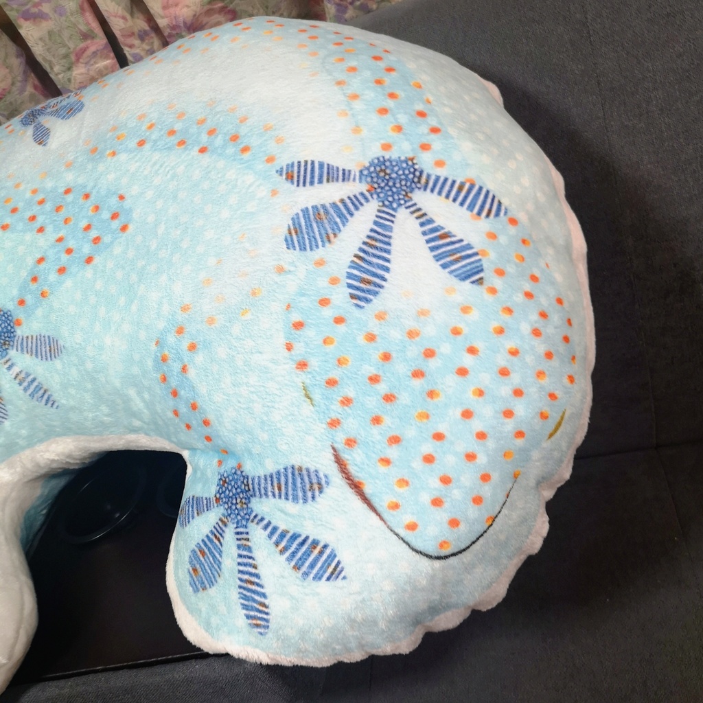 トッケイヤモリの巨大クッション