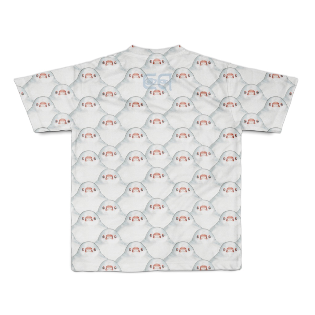 ぎゅうぎゅう文鳥もちT