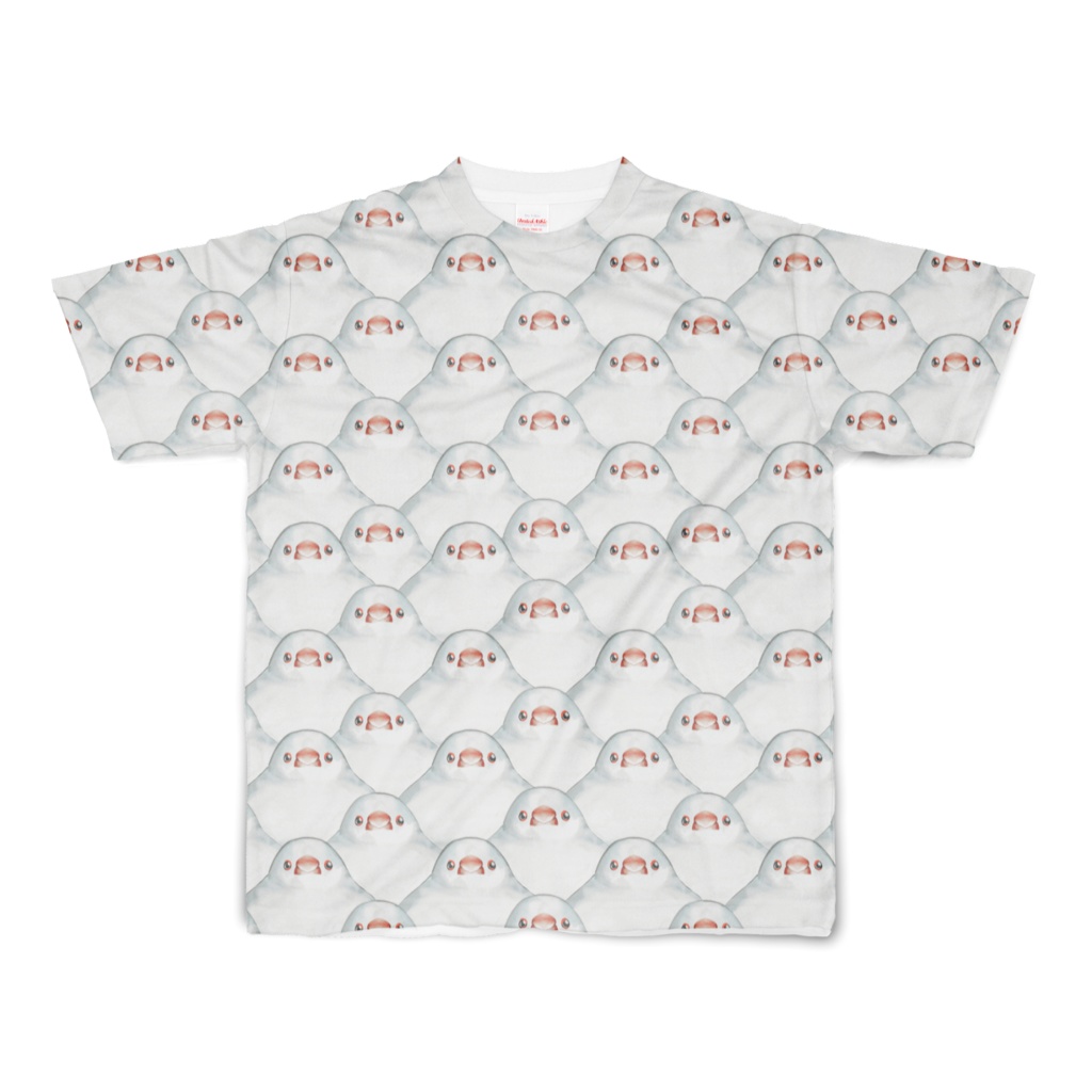 ぎゅうぎゅう文鳥もちT